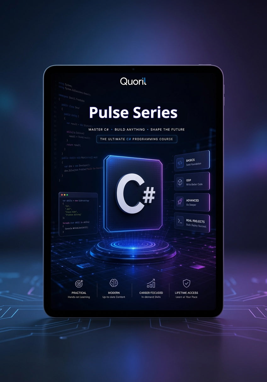 "Pulse Series" on tablet